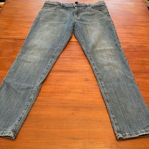 Ann Taylor Stretch Blue Jeans, size 8